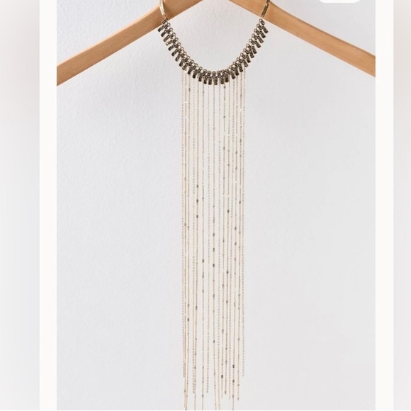 Free People Jewelry - Free people the bounce body necklace gold tone